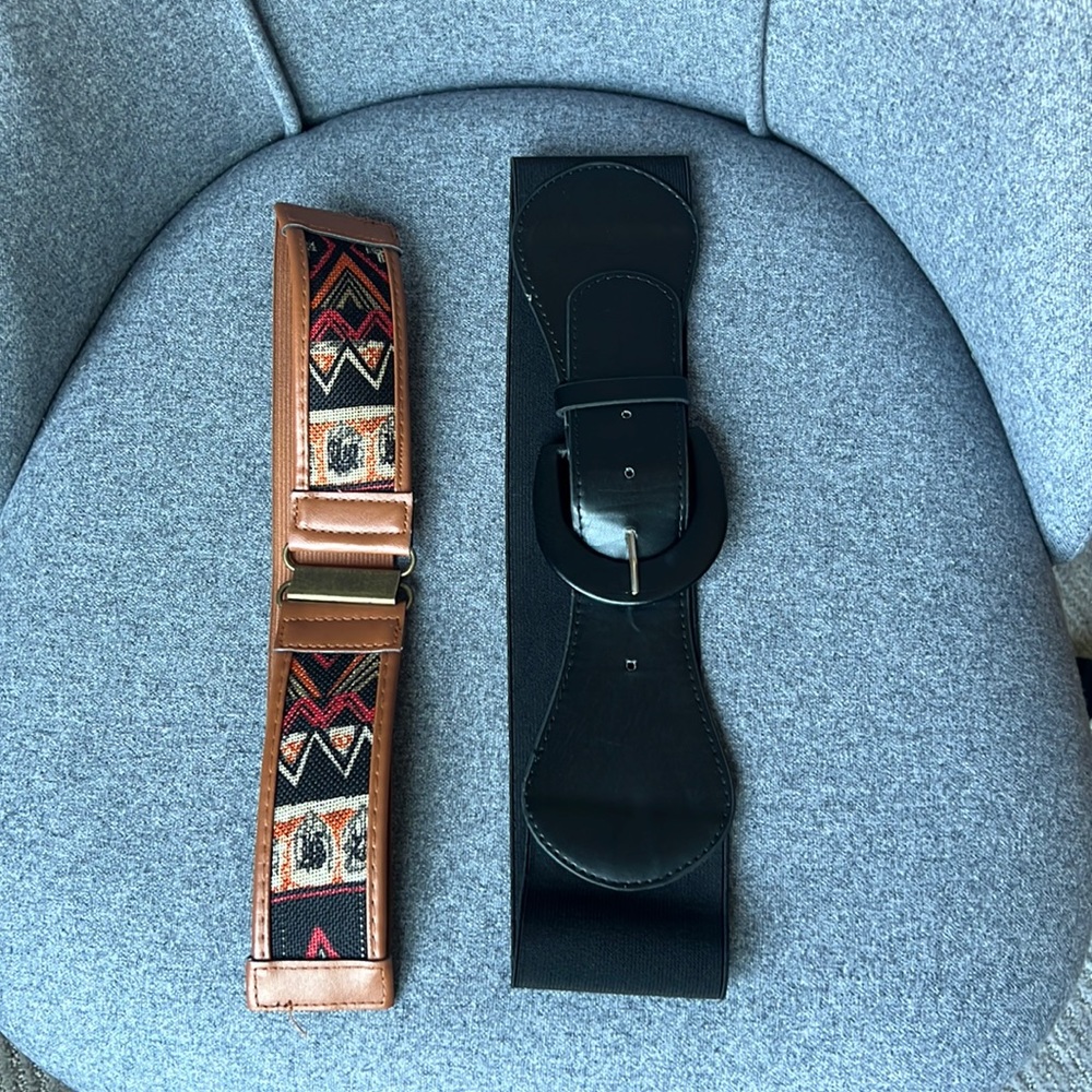 Two elastic belts!!!